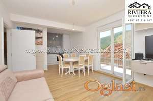 Nov dvosoban opremljen stan Igalo Herceg Novi